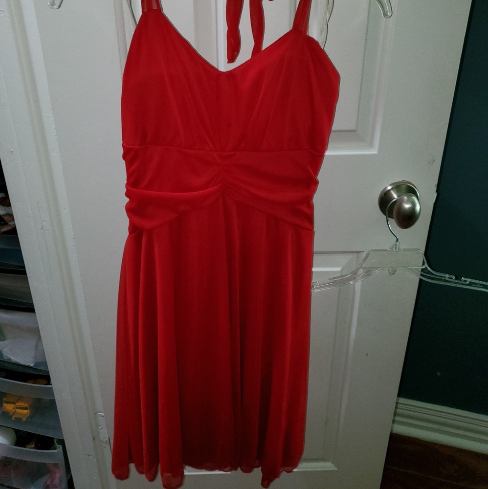 Kids Red dress size Large